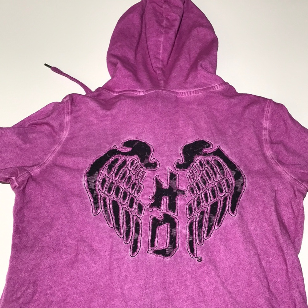 Harley-Davidson Full Zip Hood Jacket Sweater